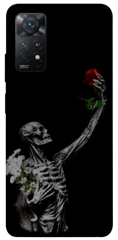 Чохол на Xiaomi Redmi Note 11 Pro 4G/5G Skeleton vs Rose фото 1 з 1