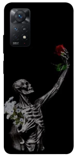 Чехол на Xiaomi Redmi Note 12 Pro 4G Skeleton vs Rose фото 1 из 1