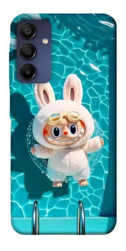 Чохол на Samsung Galaxy A15 4G/5G Labubu in the pool ver.2 фото 1 з 1