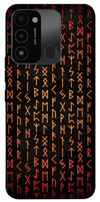 Чехол на TECNO Spark 8C Руны фото 1 из 1