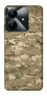 Чехол на Realme Note 60x camouflage v4 фото 1 из 1