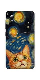 Чехол на ZTE Blade A3 (2019) paint cat фото 1 из 1