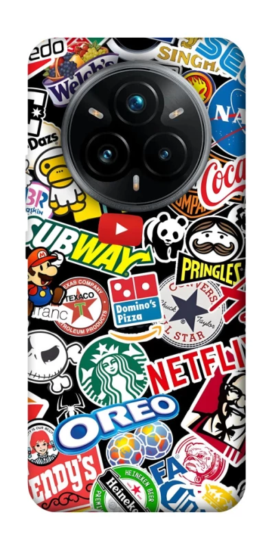 Чехол на Realme 14 Pro brands фото 1 из 1