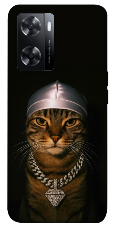 Чехол на Oppo A57s Cat in Bling фото 1 из 1