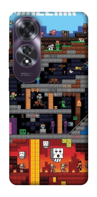 Чохол на Oppo A60 Minecraft фото 1 з 1