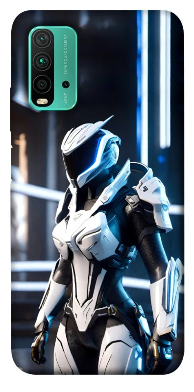 Чохол на Xiaomi Redmi Note 9 4G / Redmi 9 Power Cyber space girl ver.6 фото 1 з 1