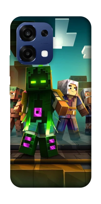 Чехол на Oppo A6 Pro 4G/5G Minecraft dungeon фото 1 из 2