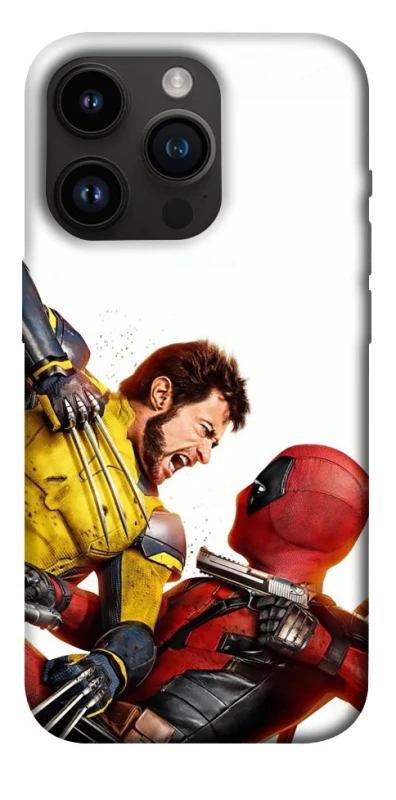 Чохол на Apple iPhone 14 Pro (6.1") Deadpool and Wolverine фото 1 з 1