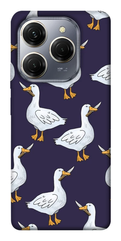 Чохол на TECNO Spark 20 Pro Гуси з претензією фото 1 з 1