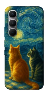 Чехол на Infinix Hot 60 Pro Cats under the stars фото 1 Чехол на Infinix Hot 60 Pro Cats under the stars фото 1 из 1