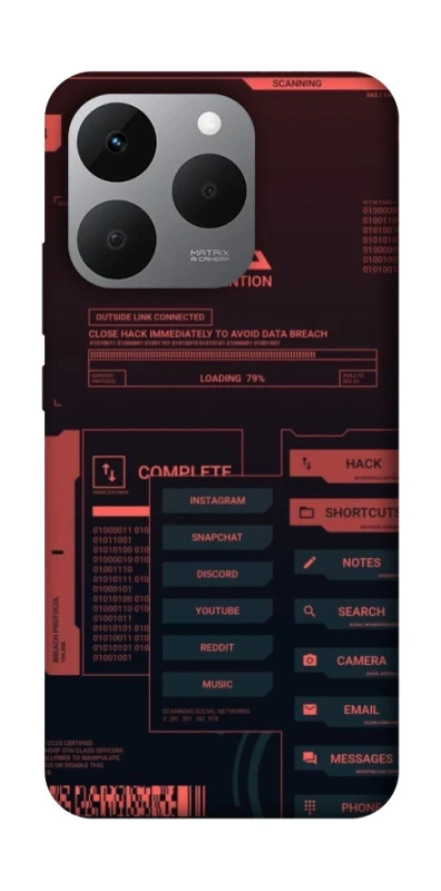 Чехол на Realme 15T Attention фото 1 из 1