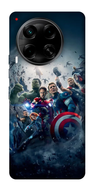 Чехол на TECNO Camon 30 (CL6) Marvel heroes фото 1 из 1