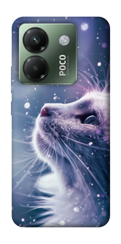 Чехол на Xiaomi Poco M7 pro 5G Snow cat фото 1 из 1
