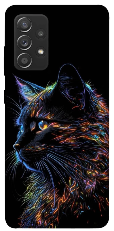 Чохол на Samsung Galaxy A72 4G / A72 5G Чорний кіт фото 1 з 1