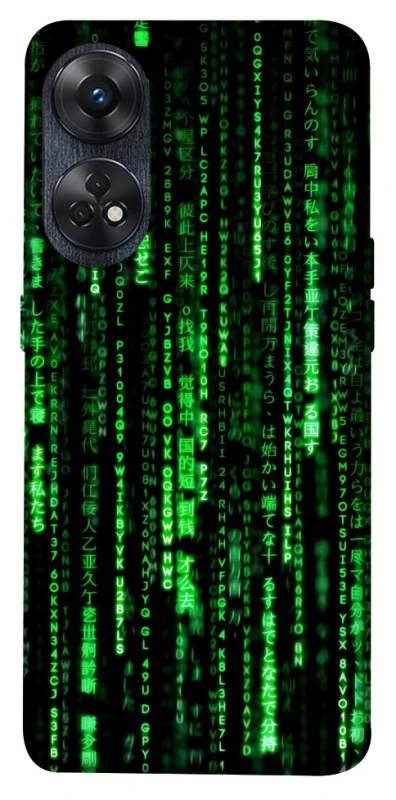 Чехол на Oppo Reno 8T 4G Matrix Code фото 1 из 1