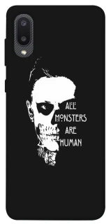 Чохол на Samsung Galaxy A02 All Monsters are Human фото 1 з 1