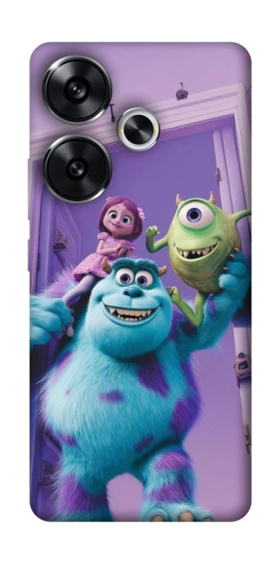 Чохол на Xiaomi Poco F6 Monsters friends фото 1 з 1