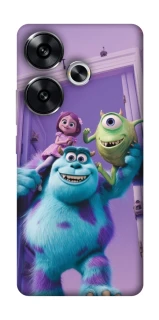 Чехол на Xiaomi Poco F6 Monsters friends фото 1 из 1