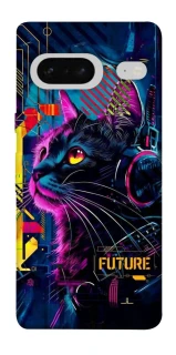 Чохол на Google Pixel 7 Cyber Cat v2 фото 1 з 1