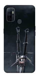 Чохол на Oppo A53 / A32 / A33 Мечі Ведьмака фото 1 Чохол на Oppo A53 / A32 / A33 Мечі Ведьмака фото 1 з 1