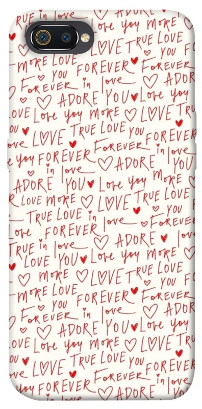 Чехол на Realme C2 Love aesthetic ver.4 фото 1 из 1