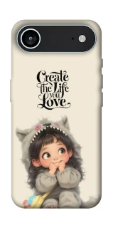 Чехол на Apple iPhone 17 Air (6.5") Create the life you love фото 1 из 1