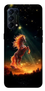 Чохол на Oppo Reno 5 4G Red Fire Horse ver.2 фото 1 з 1