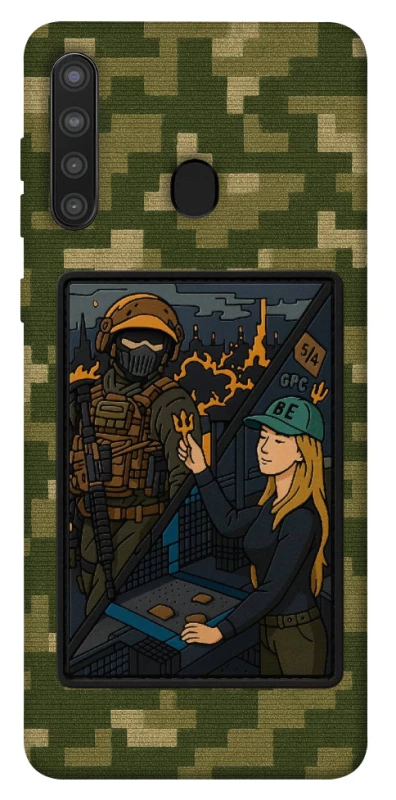 Чохол на Samsung Galaxy A21 Volonter фото 1 з 1