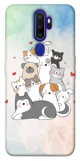 Чохол на Oppo A5 (2020) / Oppo A9 (2020) Funny Pets ver.2 фото 1 з 1