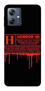 Чохол на Motorola Moto G54 Horror Halloween фото 1 з 1