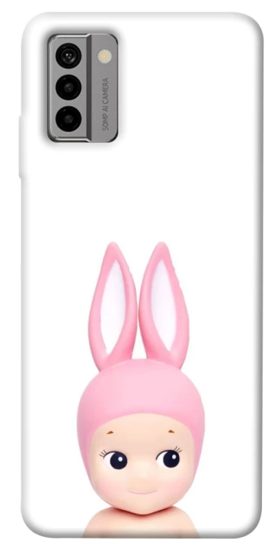 Чохол на Nokia G22 Minimal Bunny Peek фото 1 з 1
