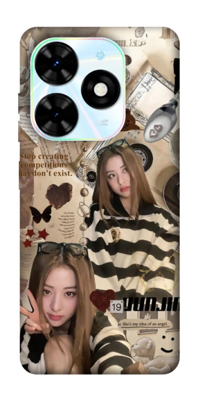 Чехол на TECNO Spark Go 2024 Yunjin - LE SSERAFIM фото 1 из 1