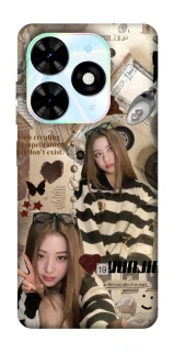 Чехол на TECNO Spark Go 2024 Yunjin - LE SSERAFIM фото 1 из 1