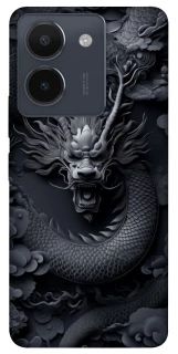 Чохол на Vivo Y36 black dragon фото 1 з 1