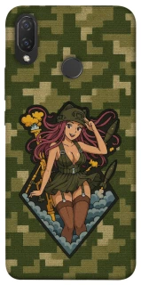 Чохол на Huawei P Smart+ (nova 3i) Military Waifu фото 1 з 1