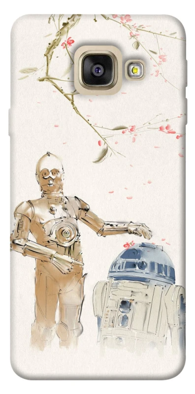 Чехол на Samsung A520 Galaxy A5 (2017) Star Wars robots фото 1 из 1