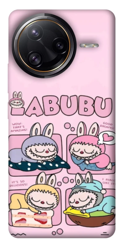 Чохол на Xiaomi Poco F7 Pro Labubu Dreams Collage фото 1 з 1