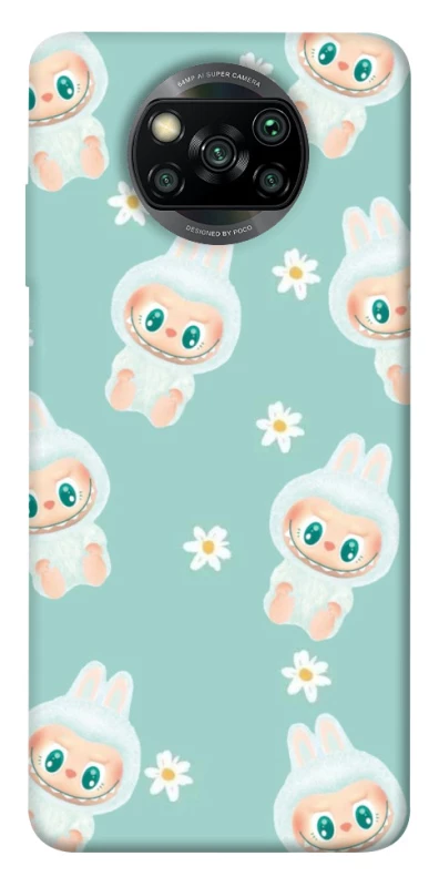 Чохол на Xiaomi Poco X3 NFC / Poco X3 Pro Labubu Green фото 1 з 1