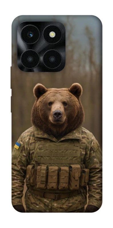 Чохол на Huawei Honor X6a Ведмідь захисник фото 1 з 1