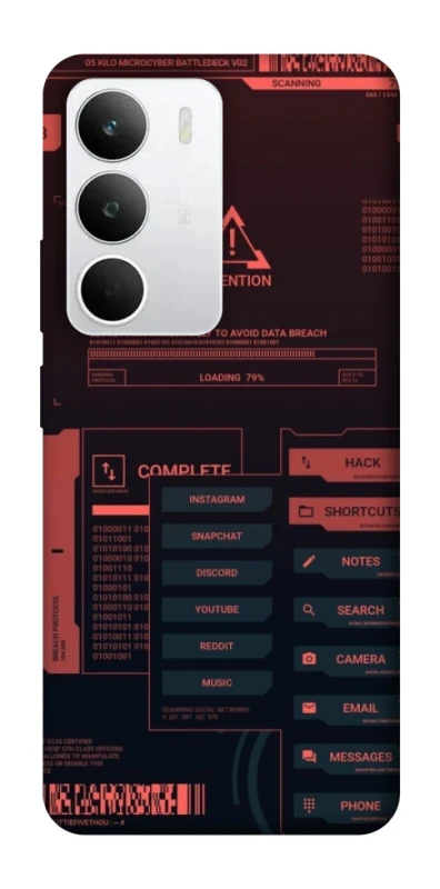 Чохол на Realme C71 Attention фото 1 з 1