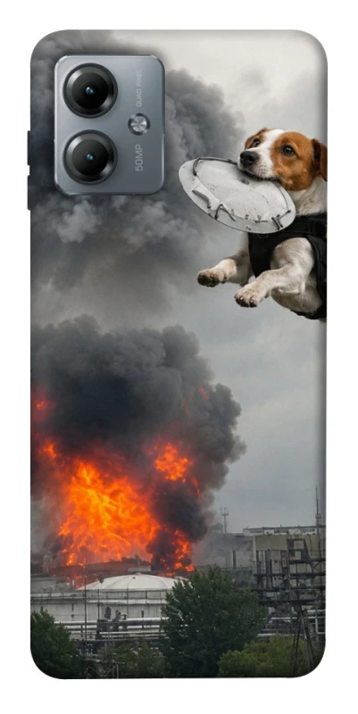 Чохол на Motorola Moto G14 Moscow never sleeps ver.9 фото 1 з 1