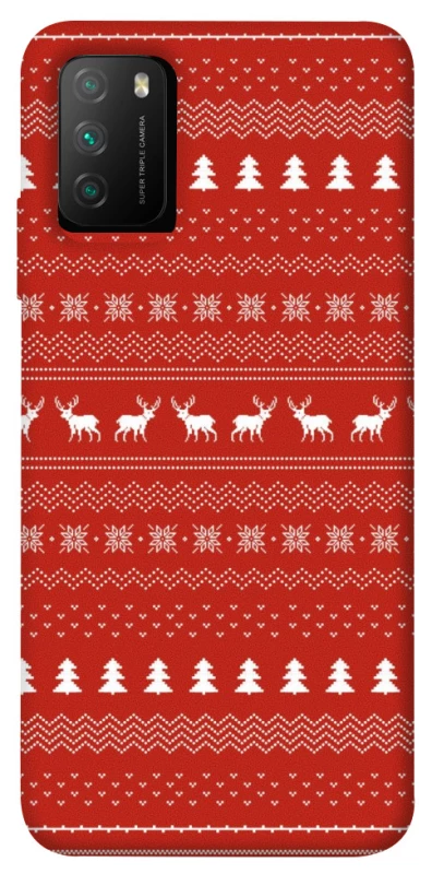 Чехол на Xiaomi Poco M3 Новогодний v12 фото 1 из 1