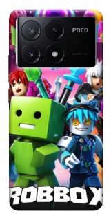 Чехол на Xiaomi Poco X6 Roblox gaming heroes фото 1 из 1