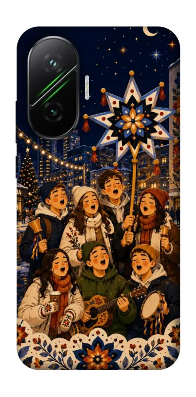 Чехол на Xiaomi Poco F7 Колядка фото 1 из 1