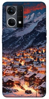 Чехол на Oppo Reno 7 4G Новогодний v29 фото 1 из 1