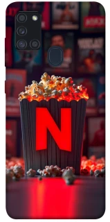 Чехол на Samsung Galaxy A21s Netflix and popcorn фото 1 из 1