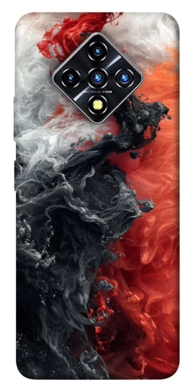 Чохол на Infinix Zero 8 Black and Red фото 1 з 1