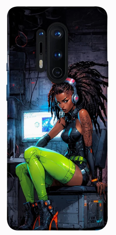 Чохол на OnePlus 8 Pro Cyber girl фото 1 з 1