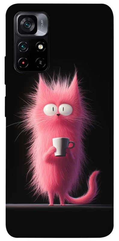 Чехол на Xiaomi Poco M4 Pro 5G Розовый котёнок фото 1 из 1