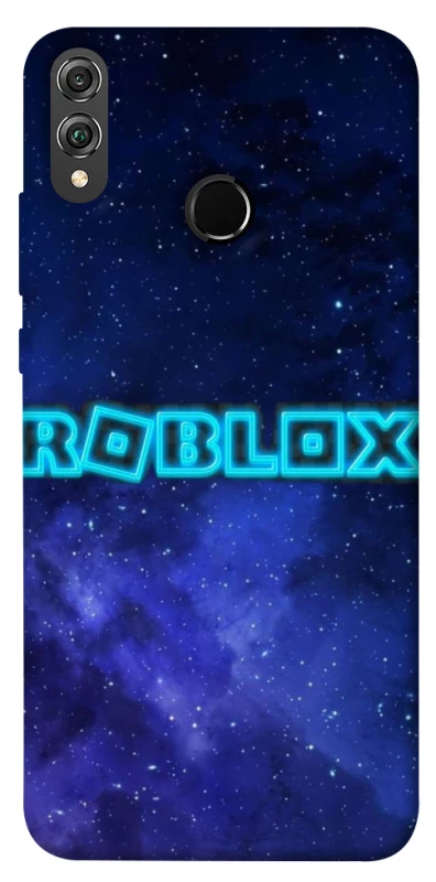 Чехол на Huawei Honor 8X Roblox Space Logo Blue фото 1 из 1